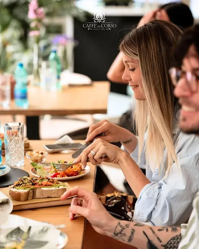 La veranda del Caffè del Corso