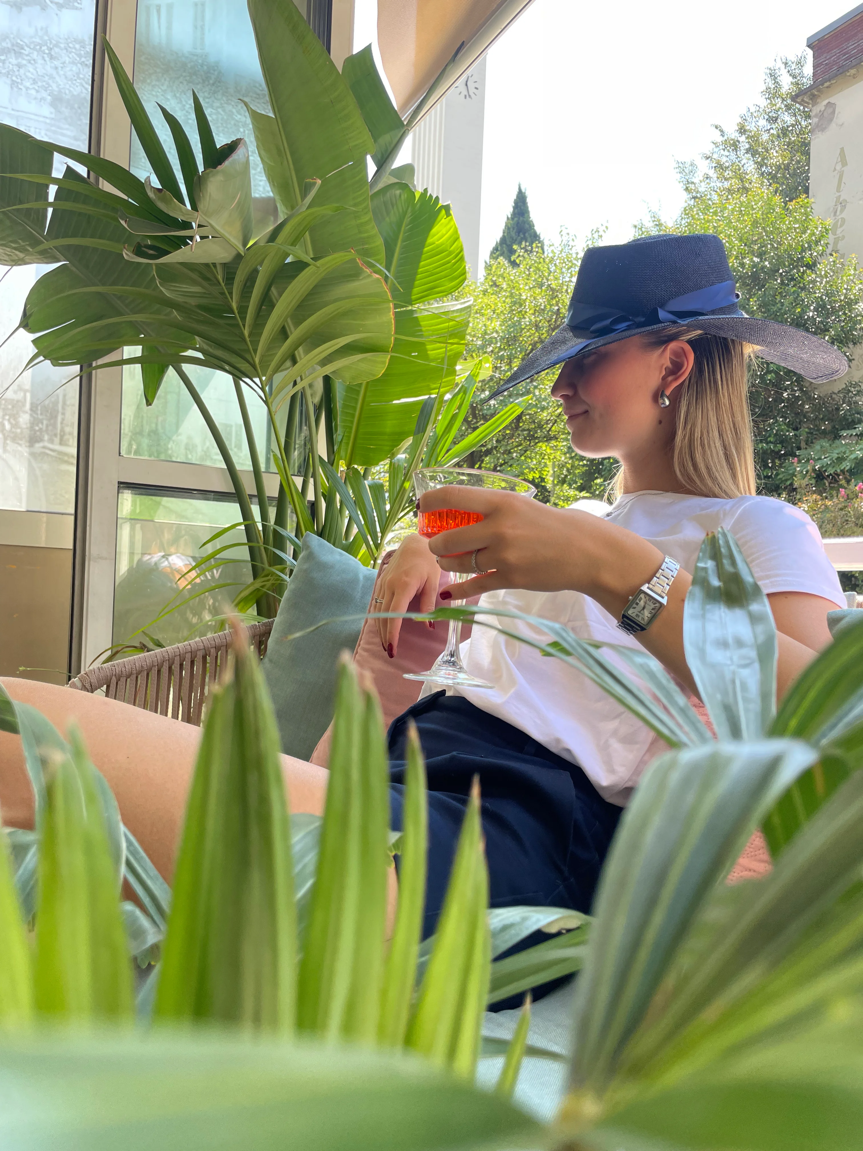 La veranda del Caffè del Corso
